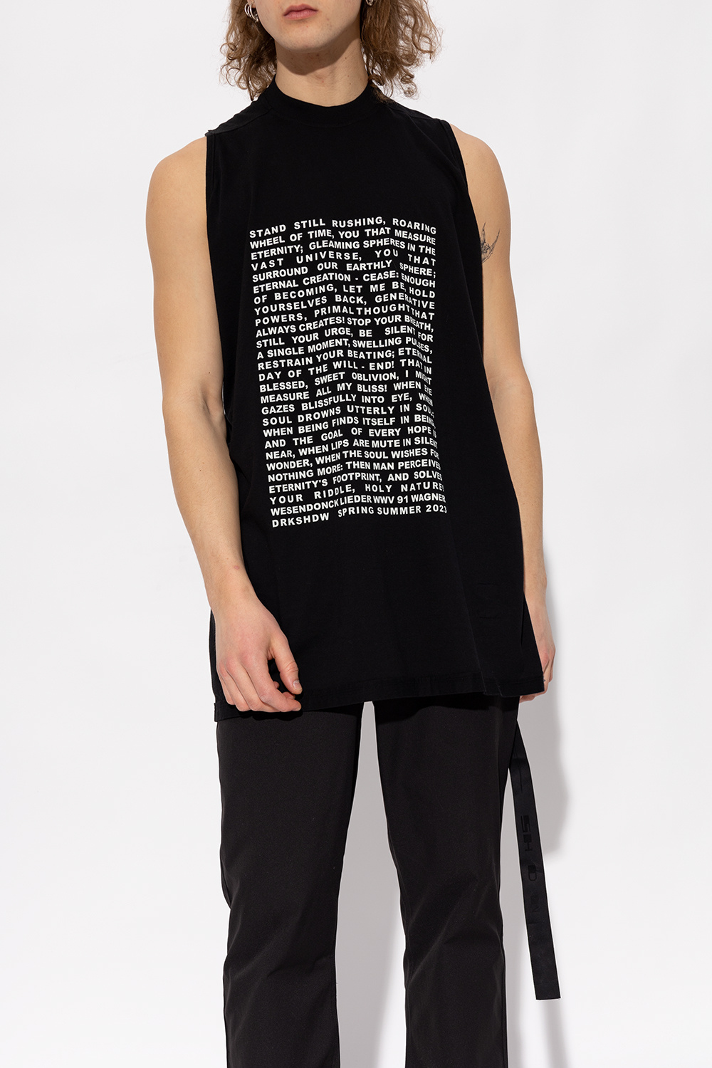 Rick Owens DRKSHDW Sleeveless T-shirt | Men's Clothing | Vitkac